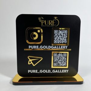 استند کیو آر کد مدل 001018