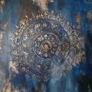 تابلو دکوراتیو طرح پتینه مدل 207