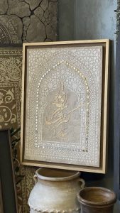 تابلو دکوراتیو طرح پتینه مدل 215